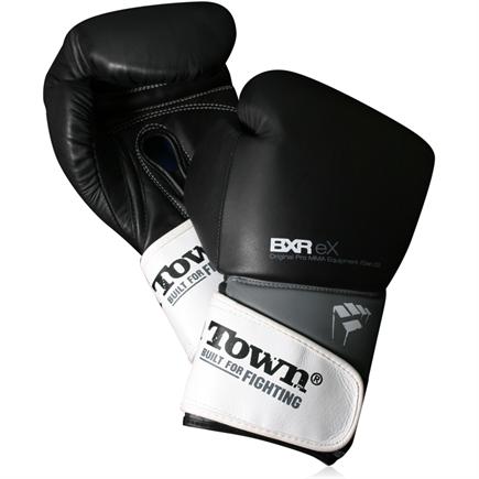 PunchTown BXR eX Black Sparring Gloves